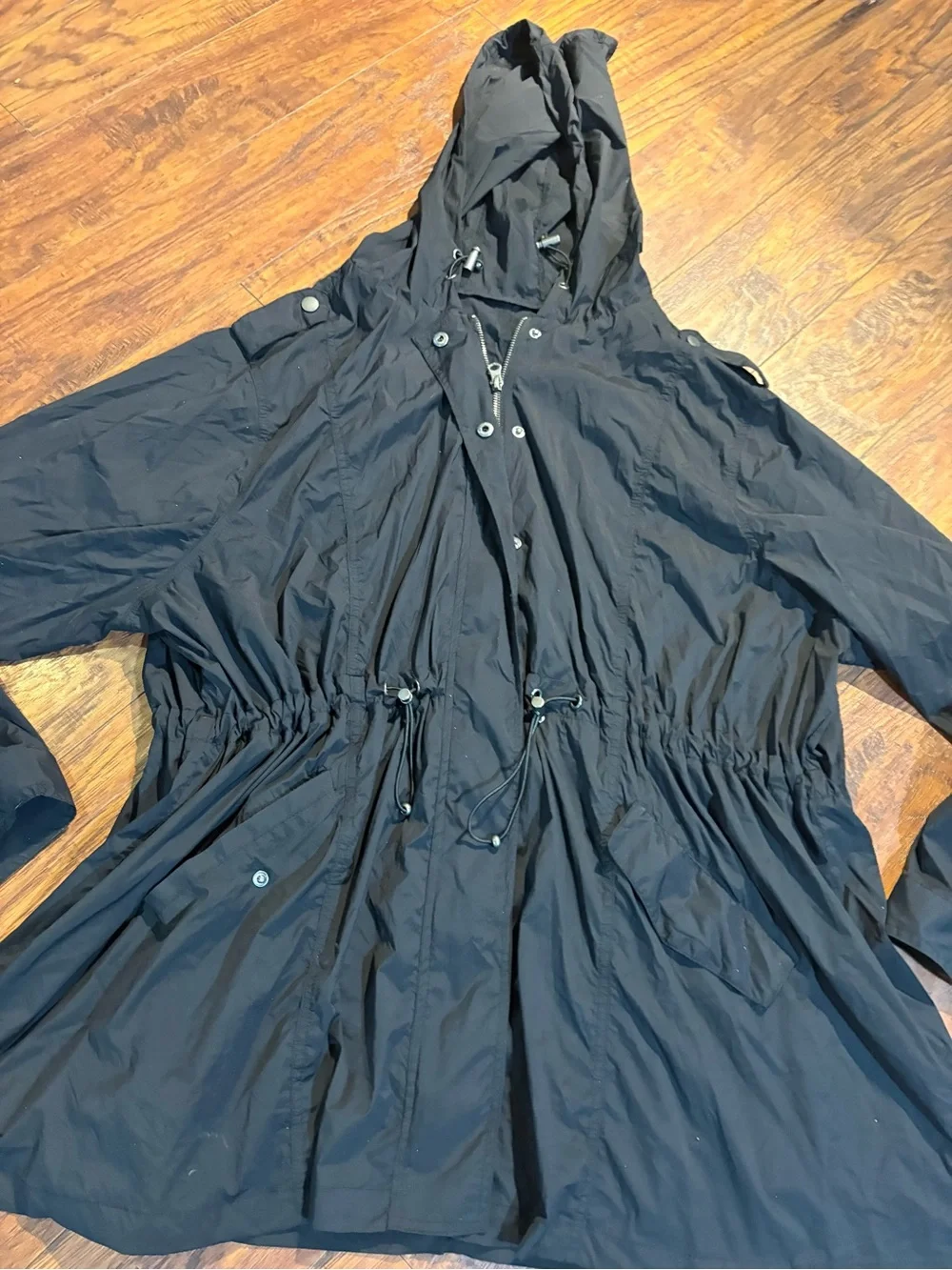 torrid happy camper women’s size 3 lightweight hooded jacket